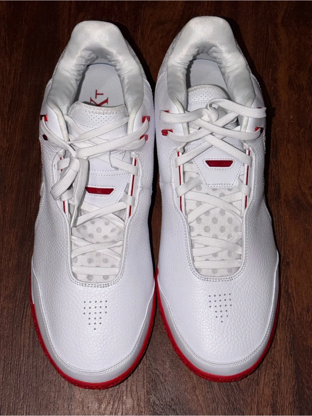 Nike LeBron NXXT Size 17 White Red